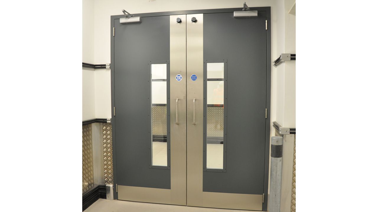 steel door powershield fire