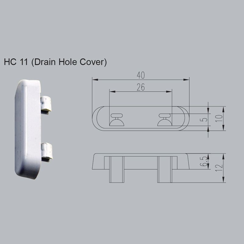 Image: Drain Hole Cover HC11/HC14 Picture 2