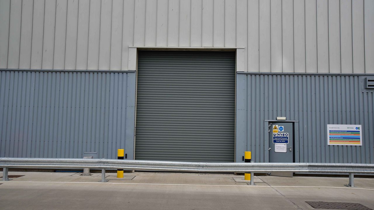 ASSA ABLOY roller shutter after repair