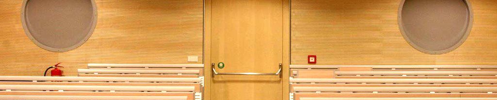 Dvere s panikovou hrazdou