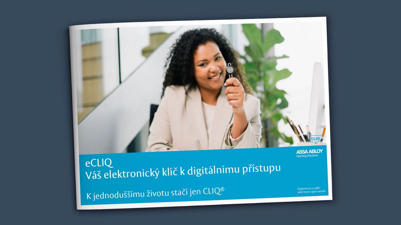 Brožura k eCLIQ přístupovém systému