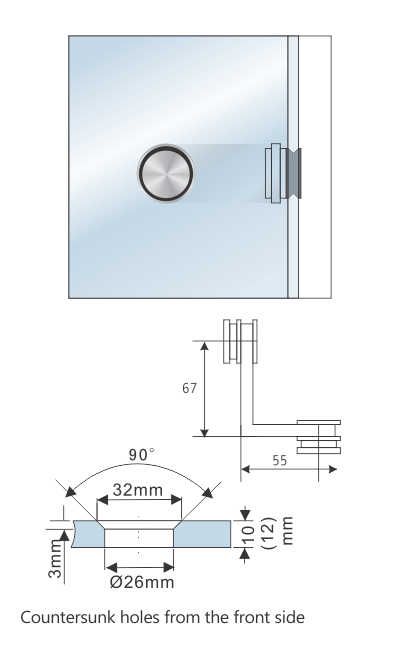 Image: ec3cb-enox-swift-glass-connector-cutout-sgsf-056.jpg
