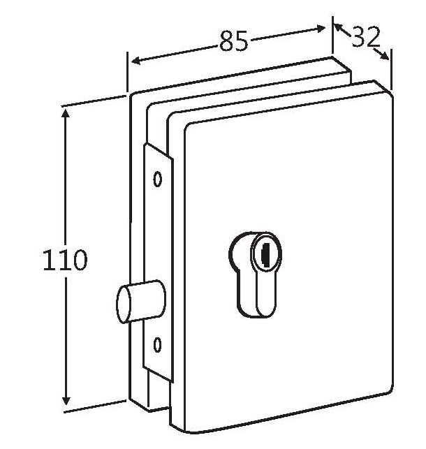 Image: ec6d2-enox-glass-door-lock-cutout-epf-756.png