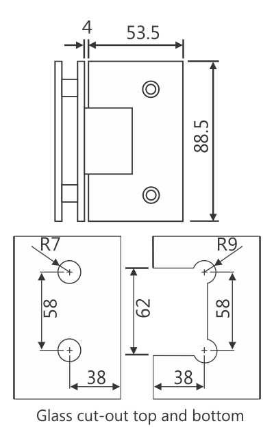 Image: ed3e8-enox-ss-shower-hinges-cutout-esh-104-a.jpg