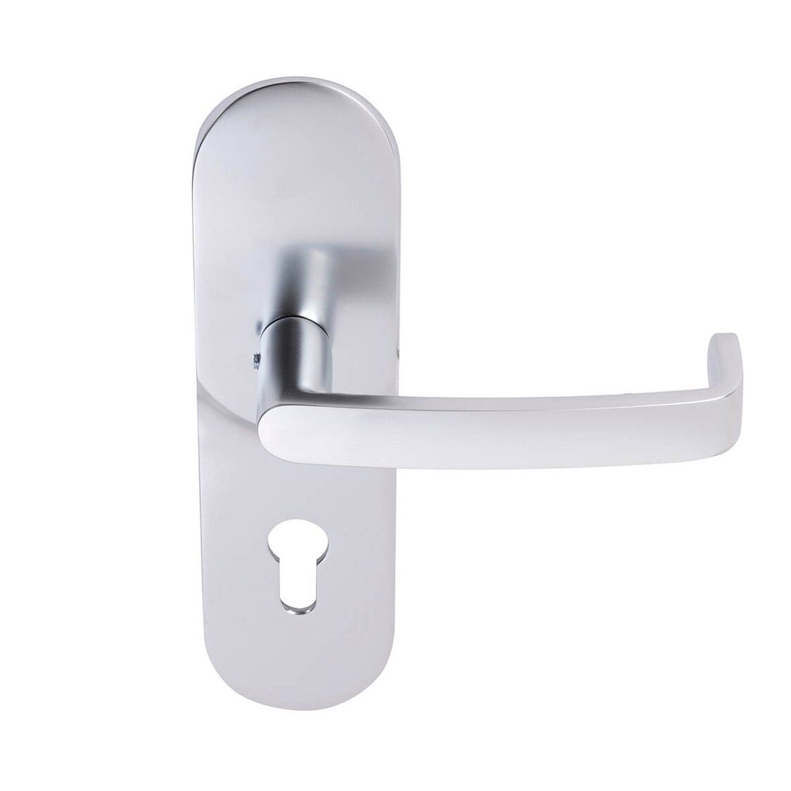 Image: ABLOY® POLAR 6 EXIT handle with plate suitable for Europrofile cylinder
