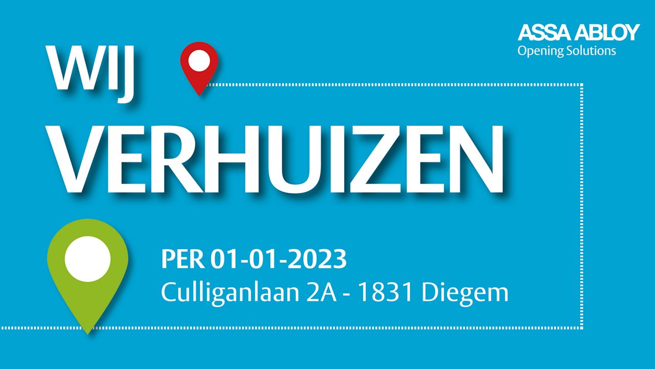 Wij verhuizen
