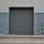 Grey enhanced insulated roller shutter in a waste transfer environment 