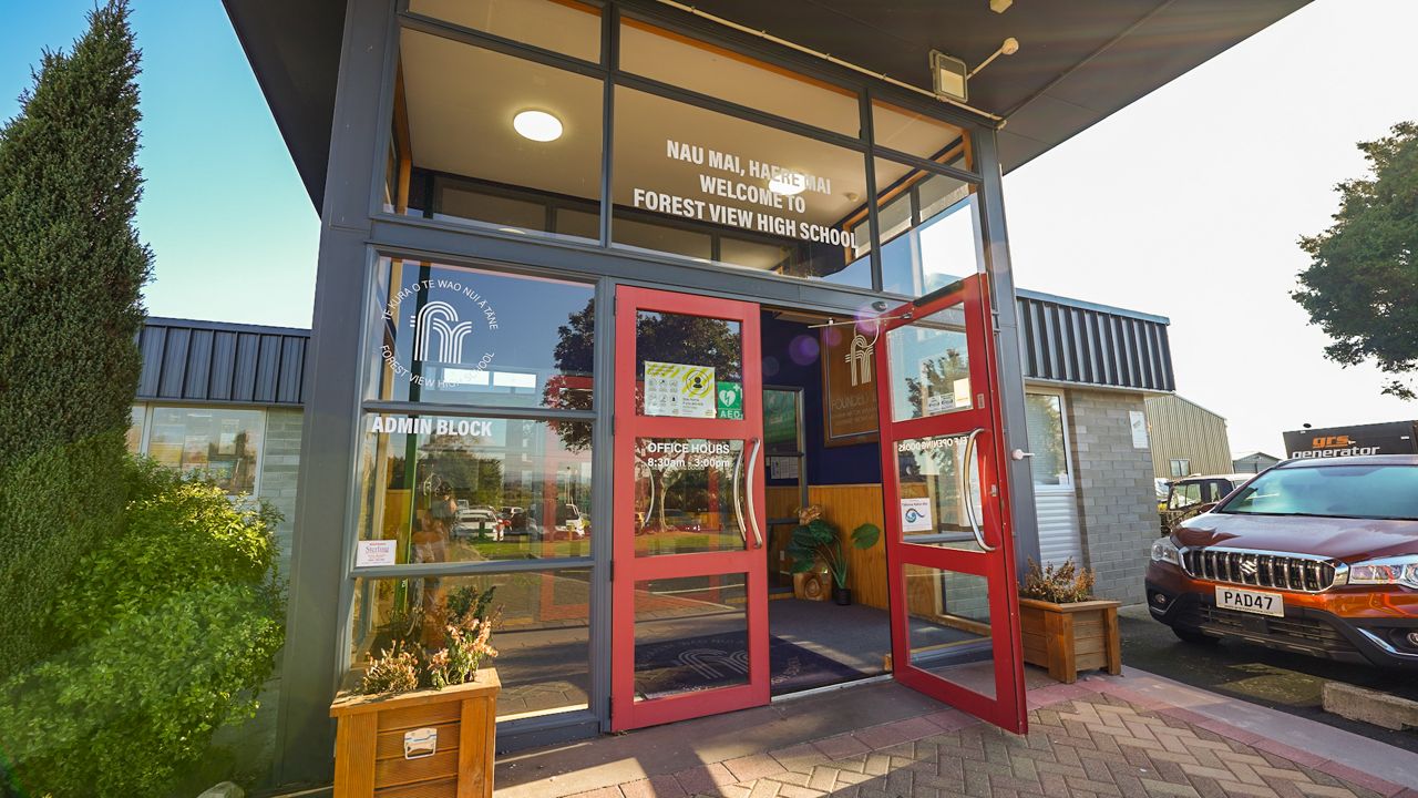 Forest View High School entrance