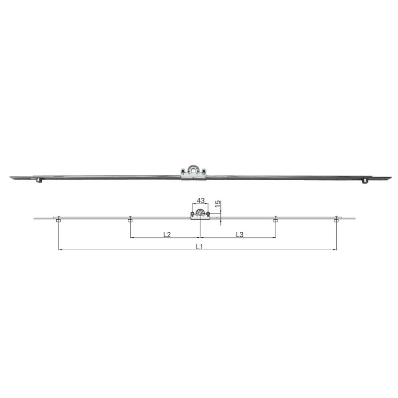 ESPAG for Inward Open WindowW BS: 15MM CQ12C12042(400mm) -CQ12C12224 (2200mm) Picture 1