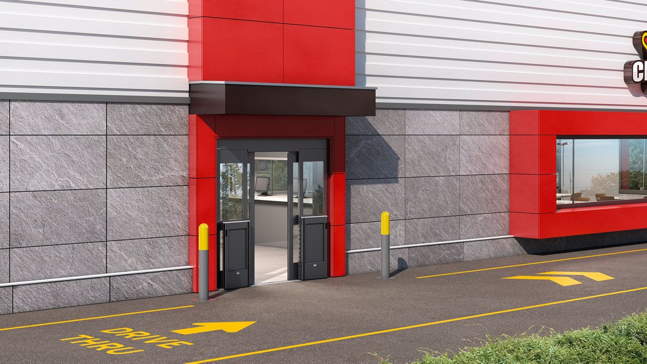 Sl500 EXR-SW door drive thru