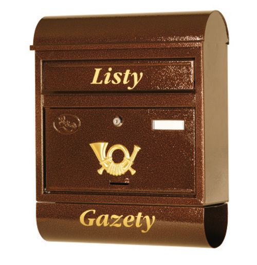 Skrzynka na listy z gazetnikiem LT8T