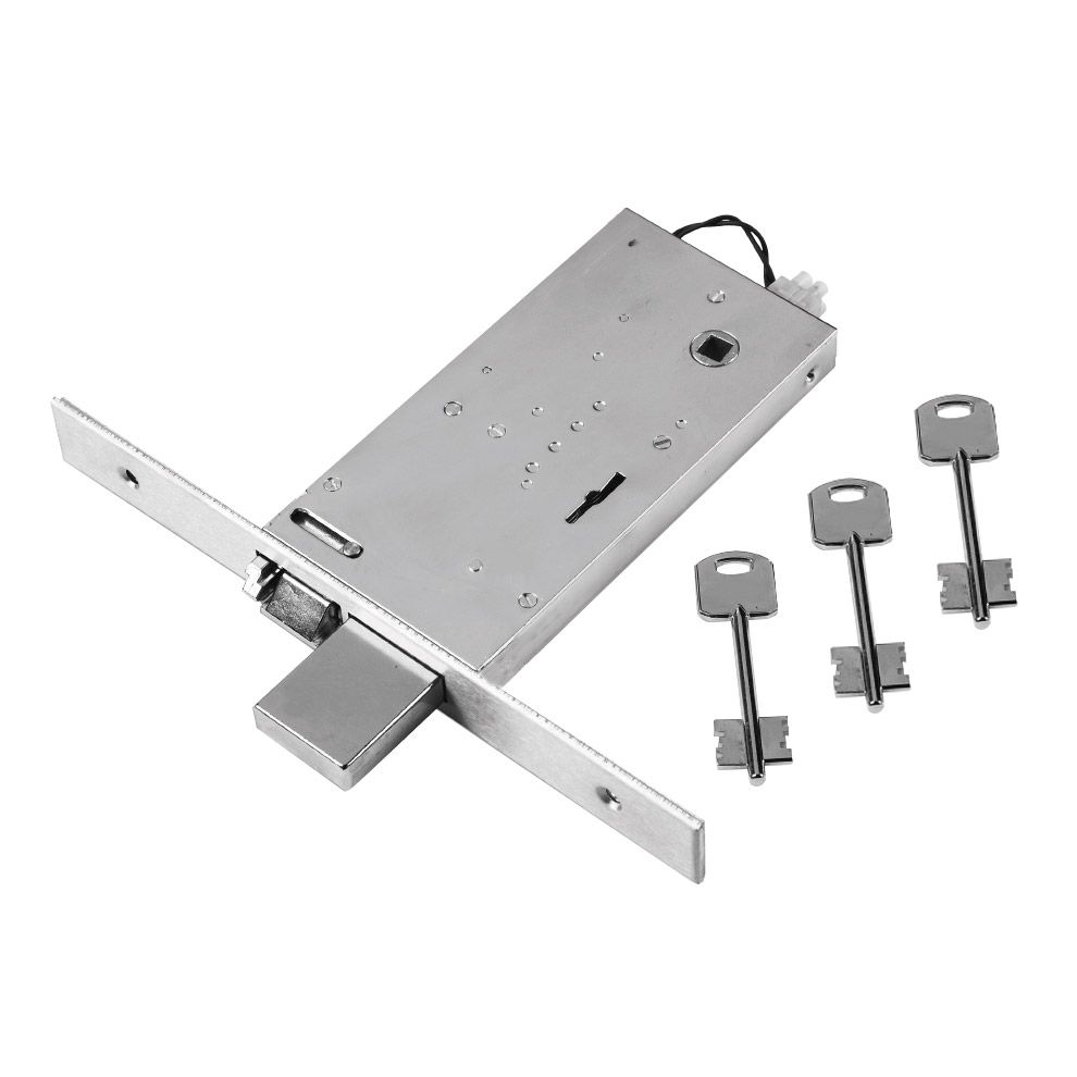 F69 - Electrical lock for mid-rail doors with 1 locking point