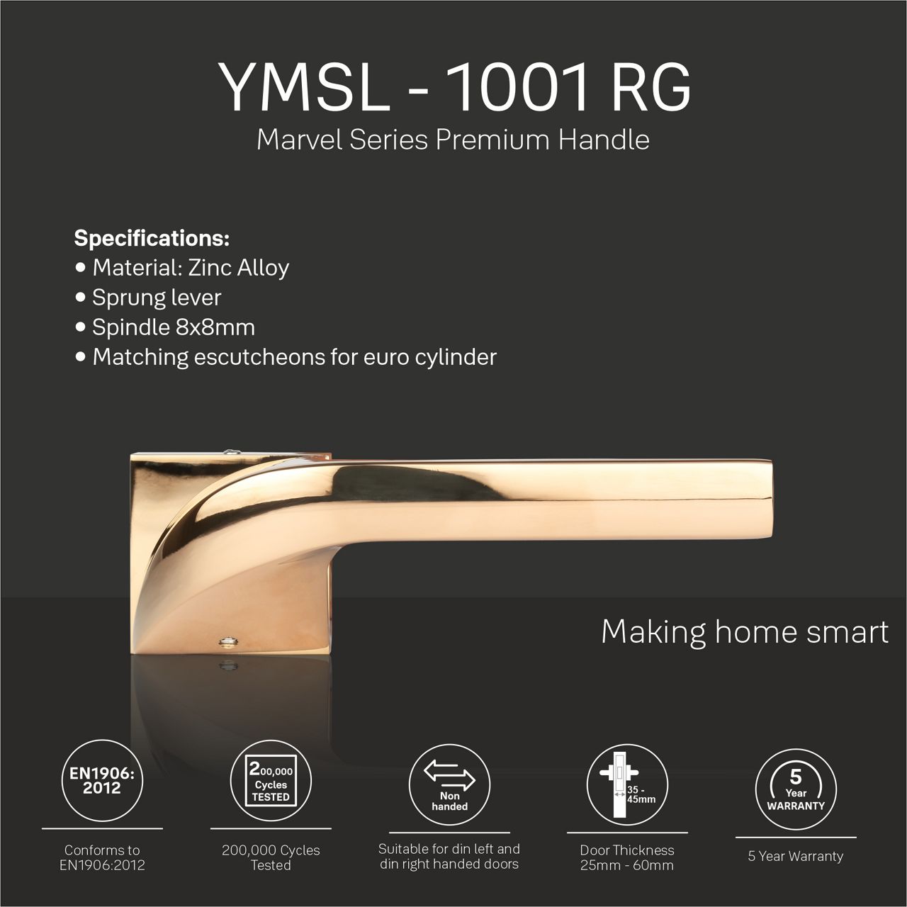 YMSL-1001-RG | Yale