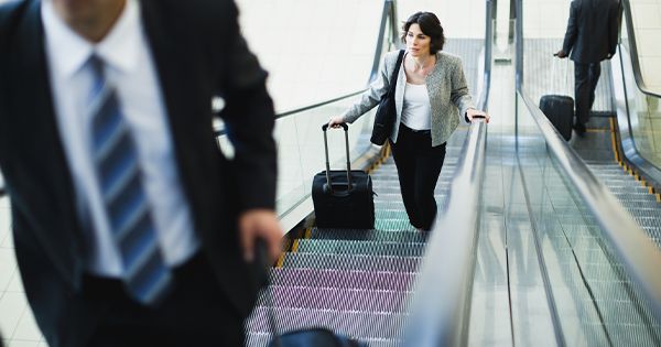 l'accessibilité dans les escalators
