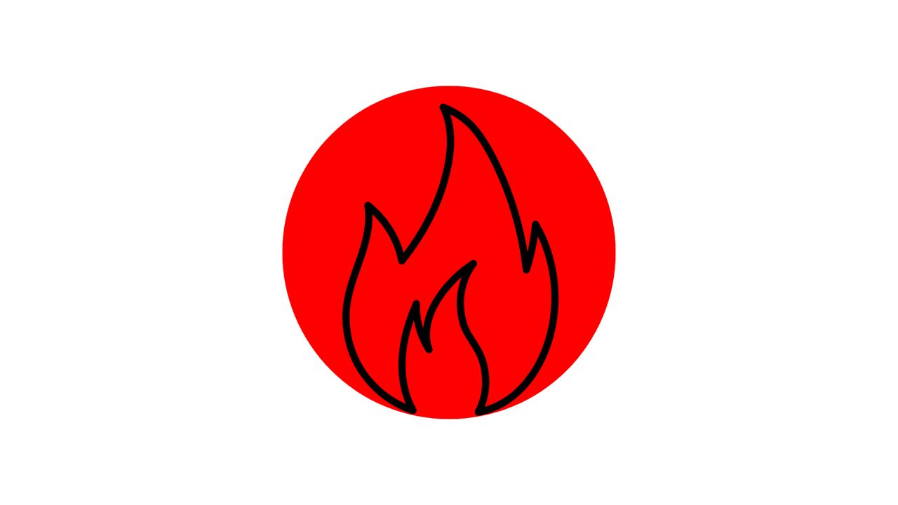 fire detection icon