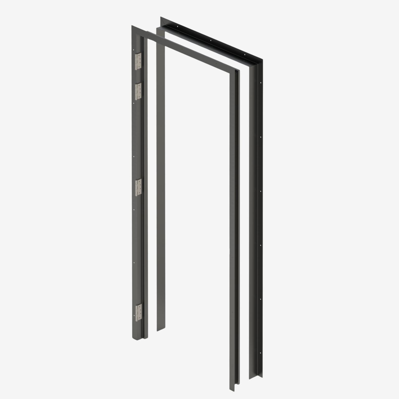 Flange Fit Metal Door Frame - Split Frame