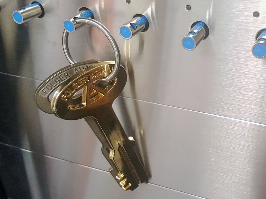 Prison gate keys