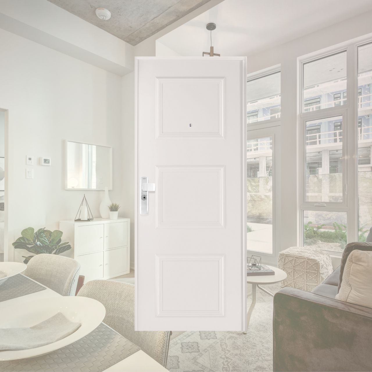 Porte blindée Fichet d'appartement modèle Foxeo+ HiS