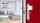 Porte blindée Fichet rouge d'appartement modèle Foxeo S