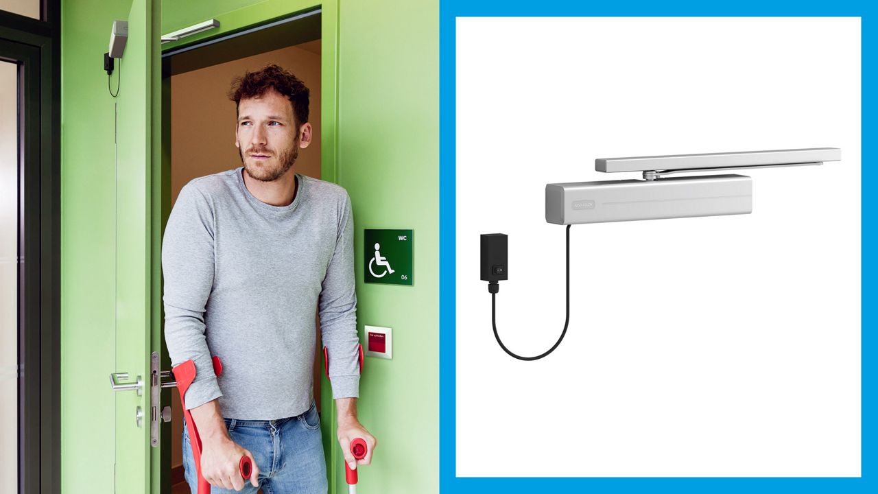 Chiudiporta a camma con tecnologia Free-Motion® ASSA ABLOY