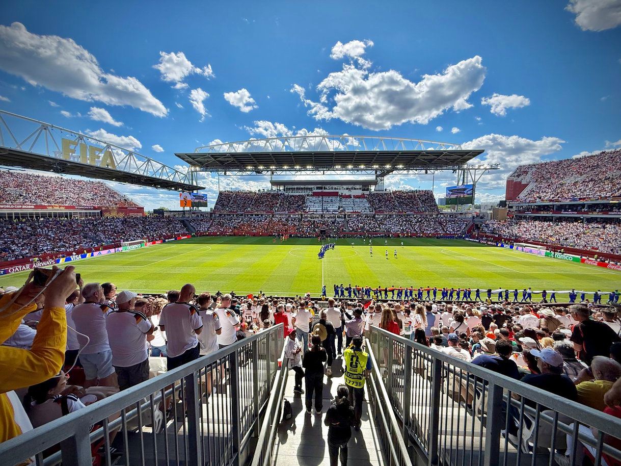 Toronto stadium during World Cup 2026