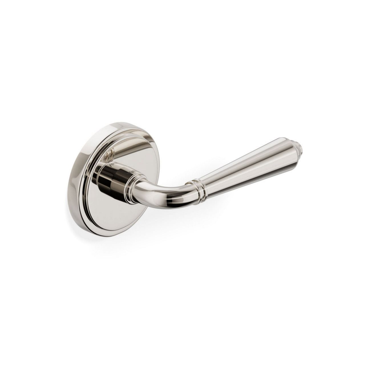 H 1037 Teseo Polished nickel round rosette