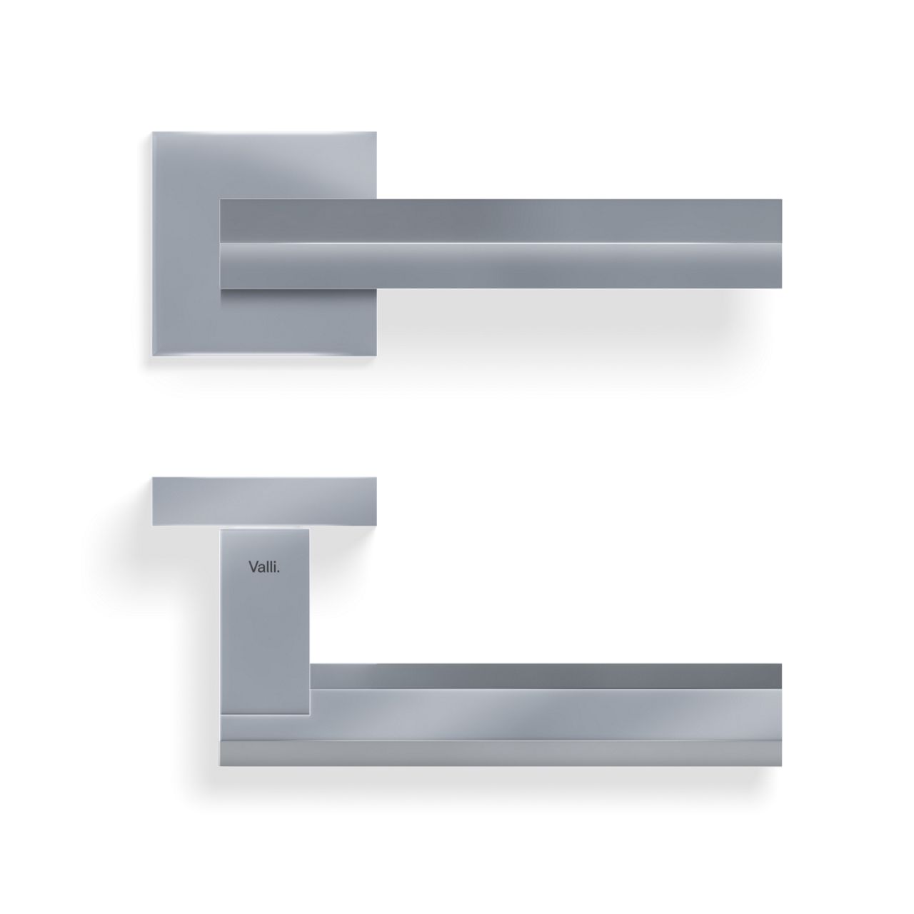 H 1040 Gabriele and Oscar Buratti Polished chrome