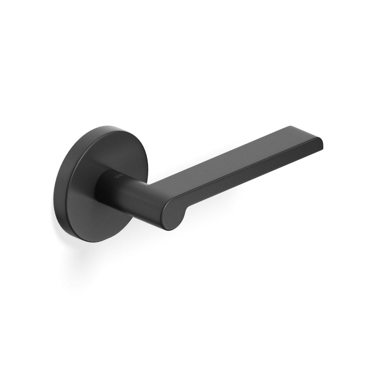 H 1054 W.W. Dull black round rosette