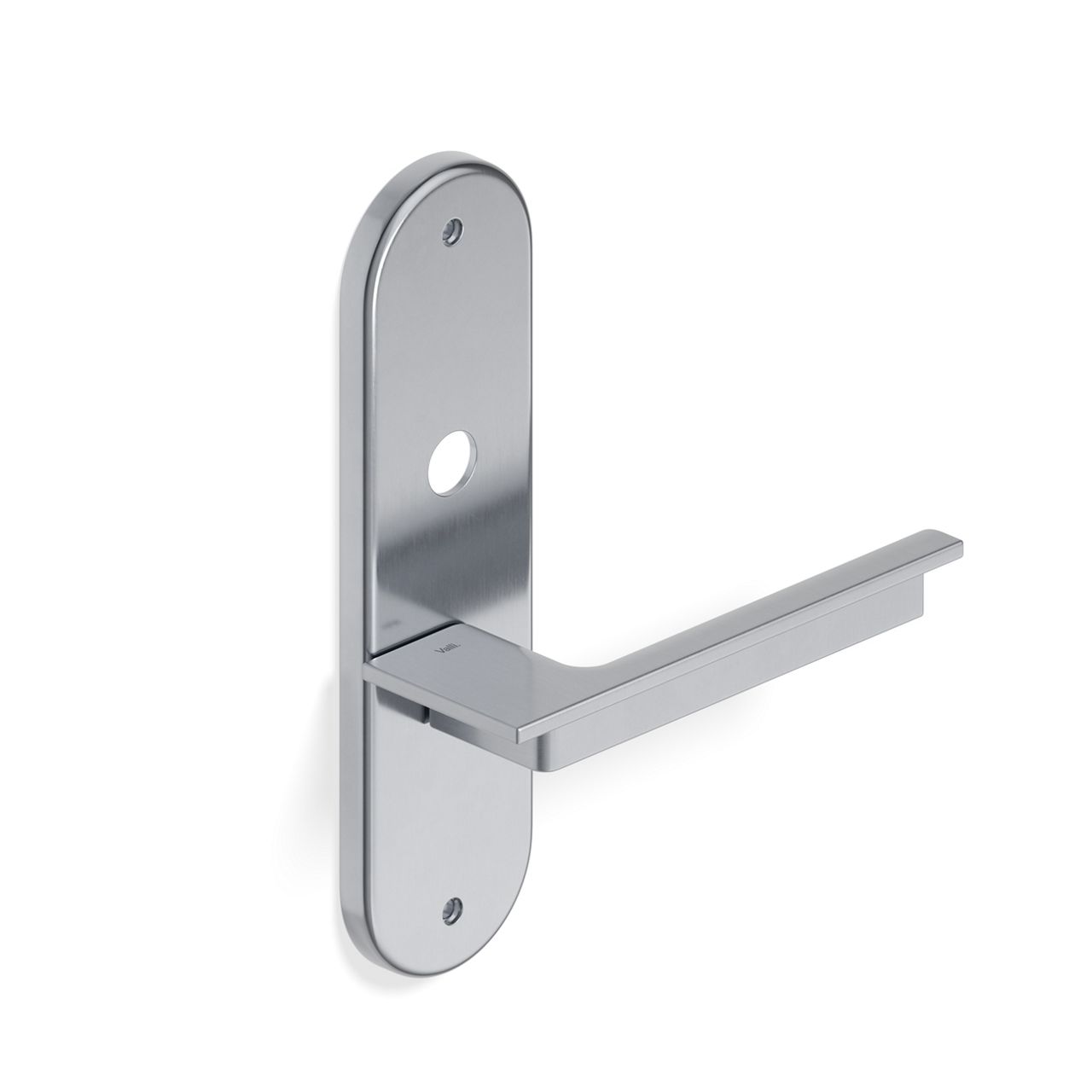 H 1060 Skidmore, Owings & Merrill Satin chrome oval plate