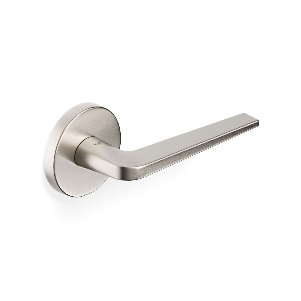 H 348 David Chipperfield Satin nickel round rosette