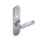 H 376 Giancarlo Vegni Polished chrome oval plate