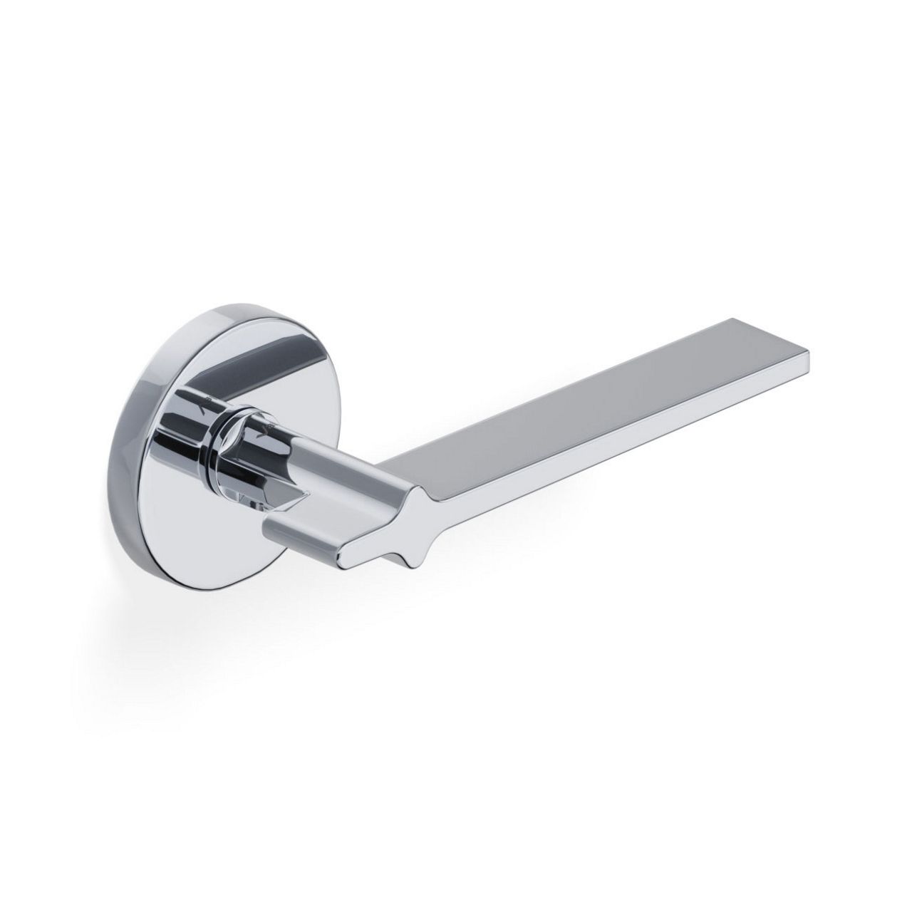 H 378 Yabu Pushelberg Polished chrome round rosette