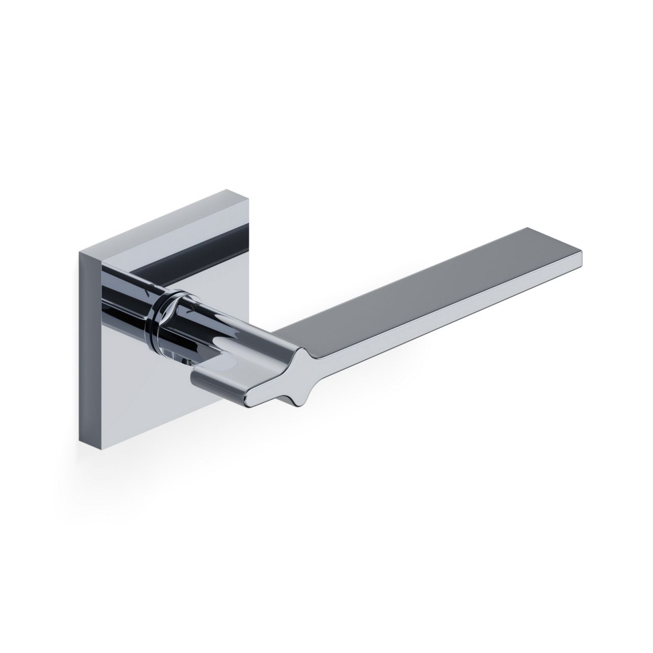 H 378 Yabu Pushelberg Polished chrome square rosette