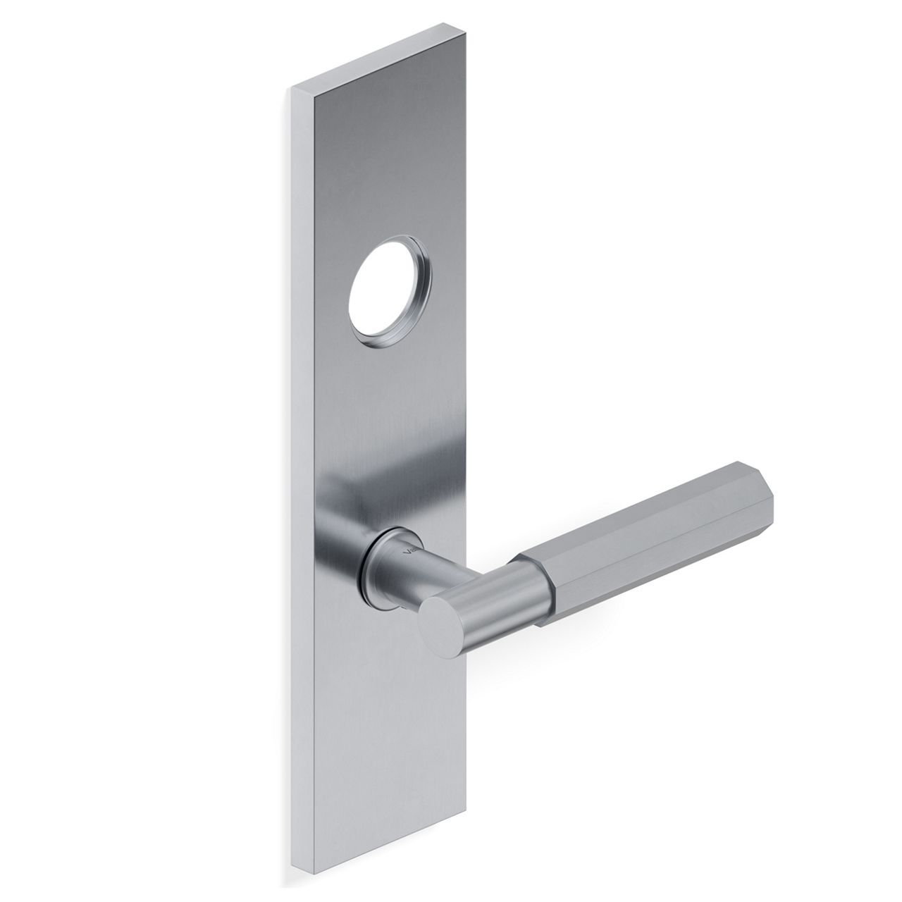 H 380 Antonio Citterio Satin chrome rectangular plate
