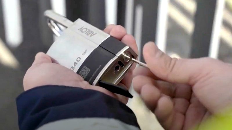 ABLOY CUMULUS hangslot