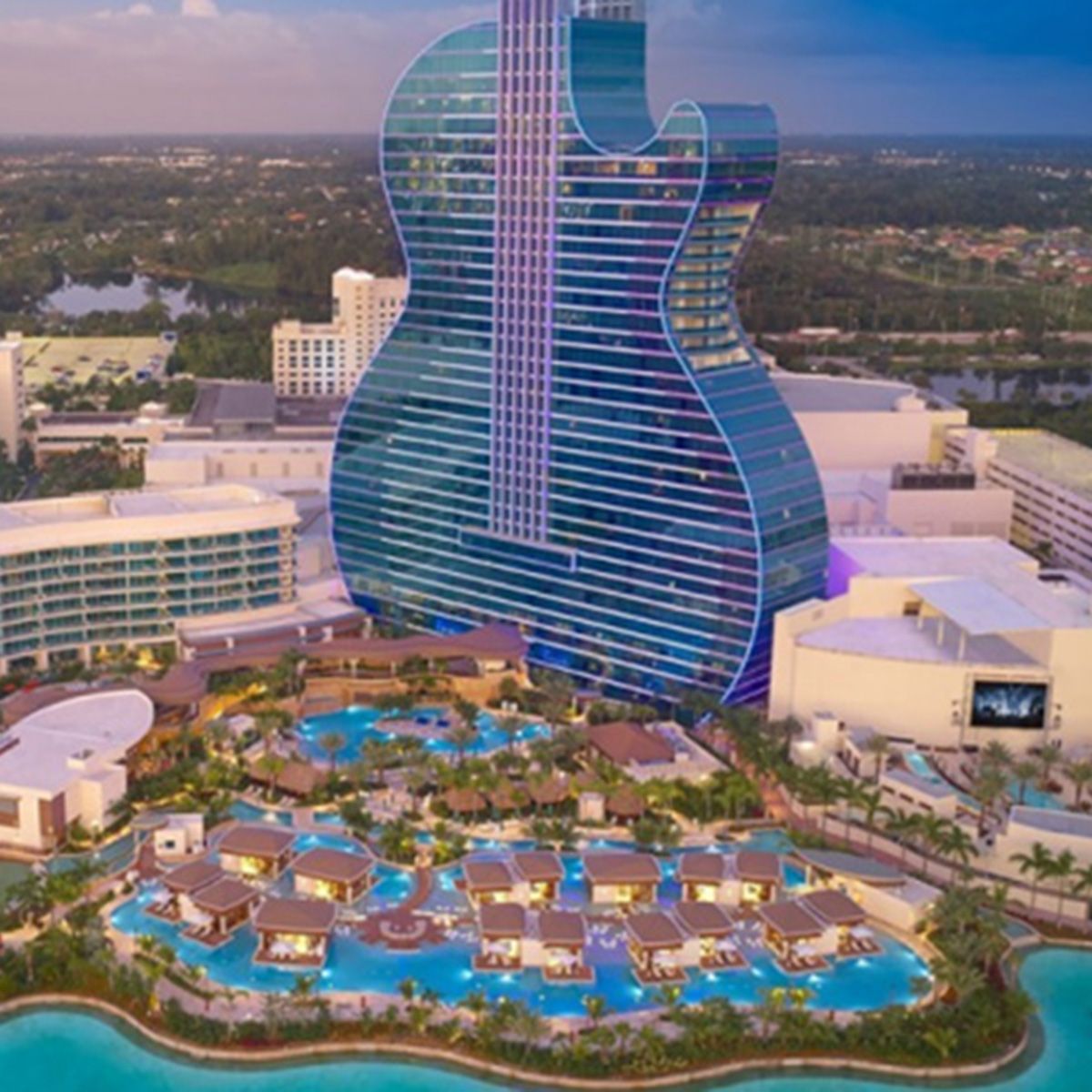 Picture of Hard Rock hotel in Florida