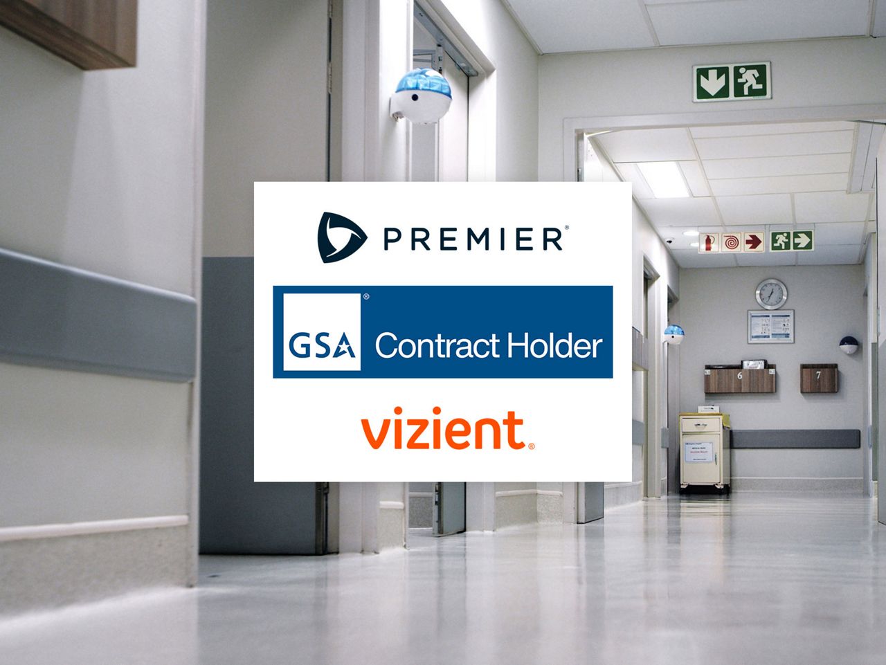 Traka is an approved for purchase under GSA, Vizient and Premier contracts