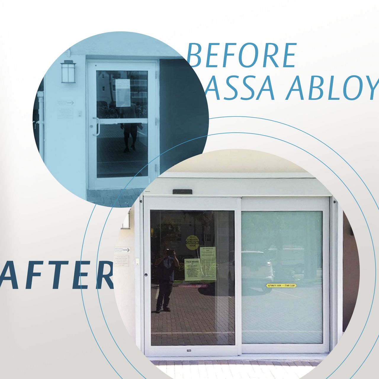 ASSA ABLOY helps a Florida condo building upgrade to an automatic entrance when it seemed impossible