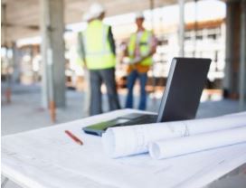 Des professionnels Portafeu sur le chantier