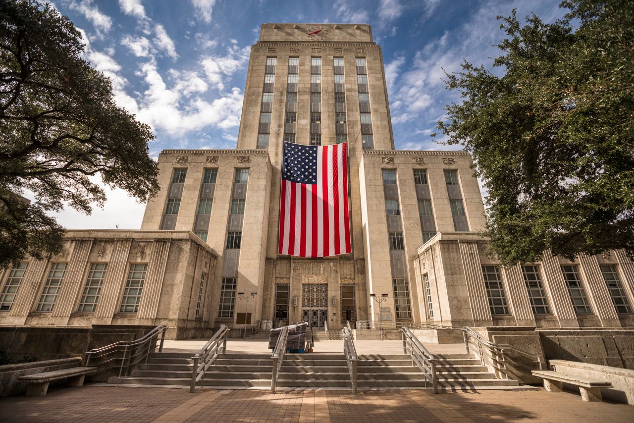 Edifício da prefeitura em Houston, Texas (EUA)