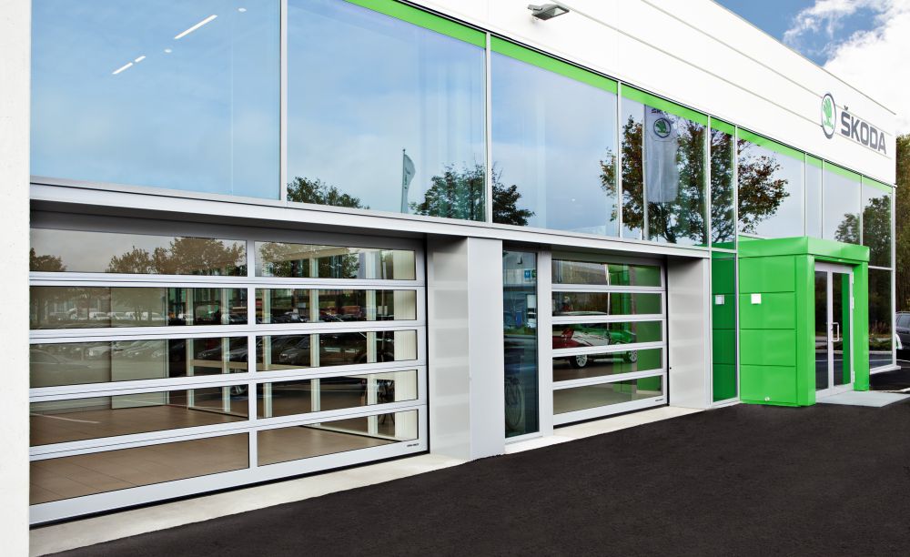 How can I customize my industrial doors?