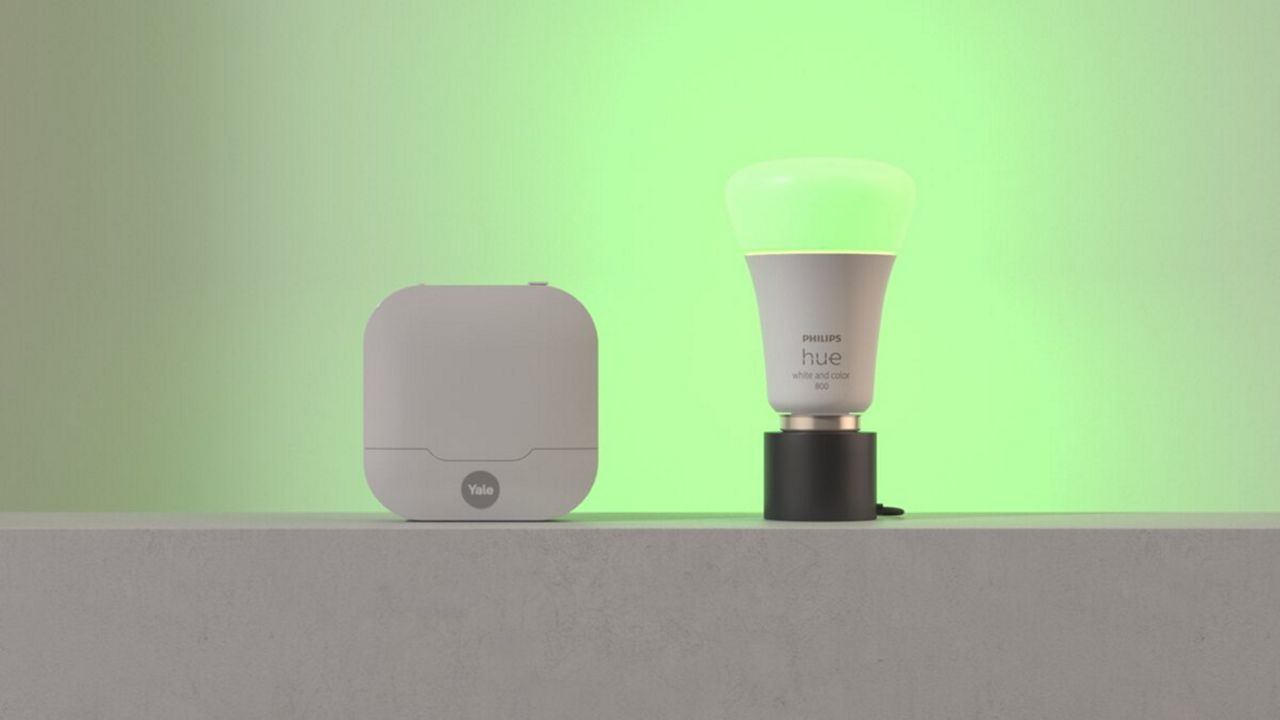 App Yale Smart Living Home avec intégration de Philips Hue