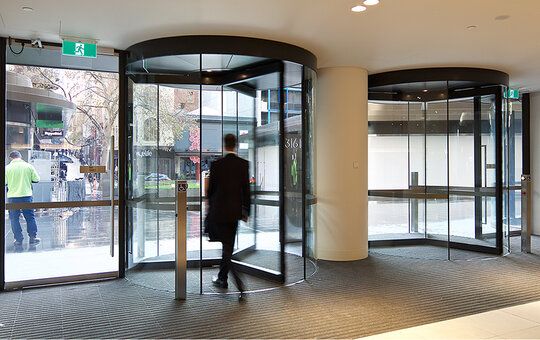 Hybrid Series Revolving Door