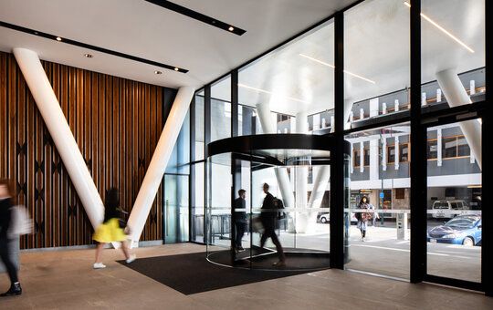 Hybrid Series Revolving Door