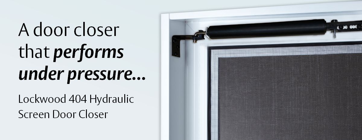 Lockwood 404 Hydraulic Screen Door Closer