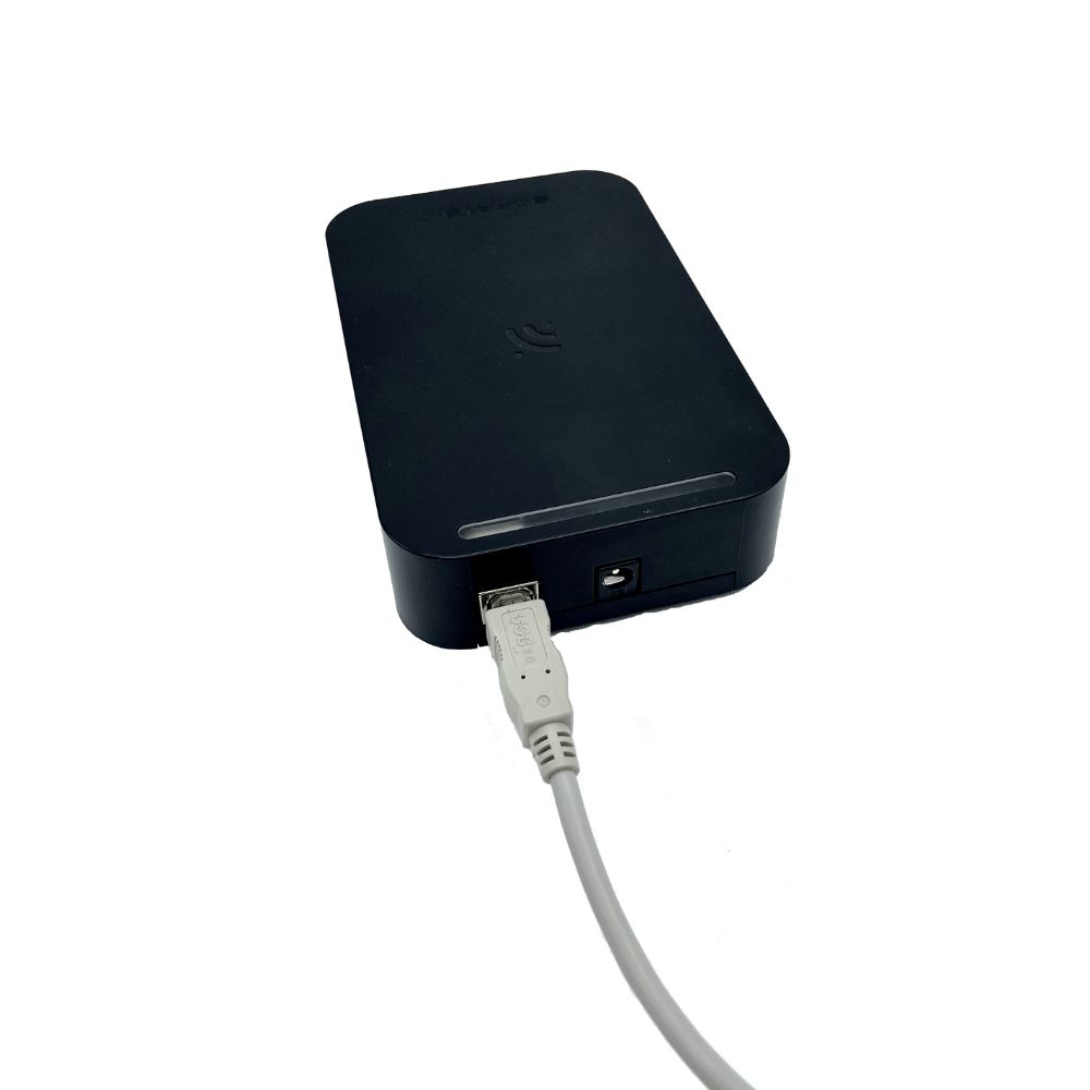 Image: Back view of i-coder USB