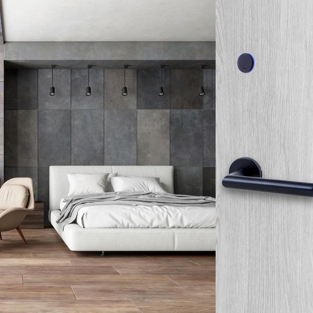 Image: i-minimal with black reader and handle