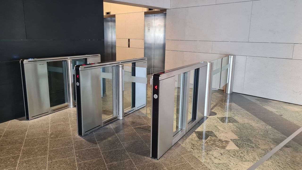 Slanke Speed Gate Turnstile