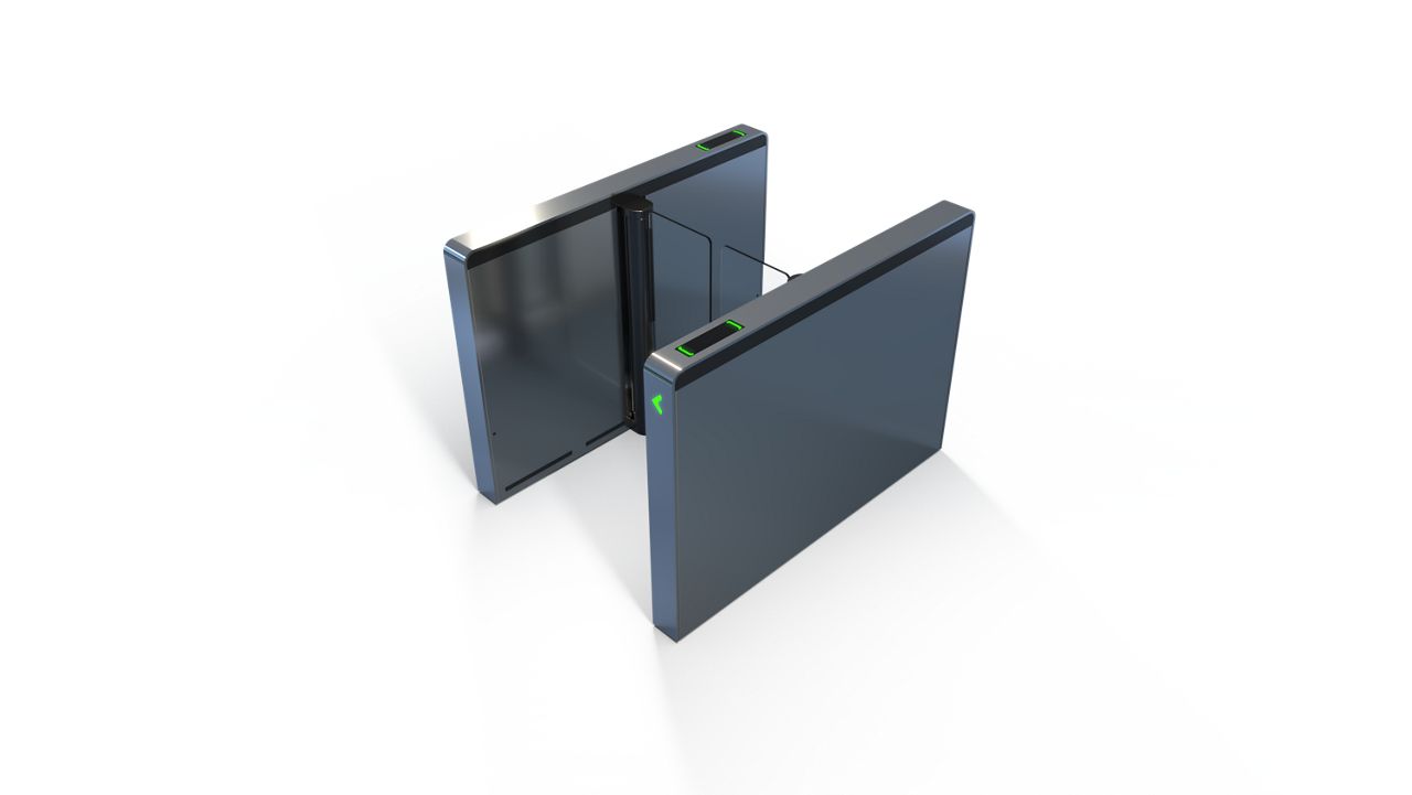 Image: SG400 Speedgate control with a secure elegant slim speedgate