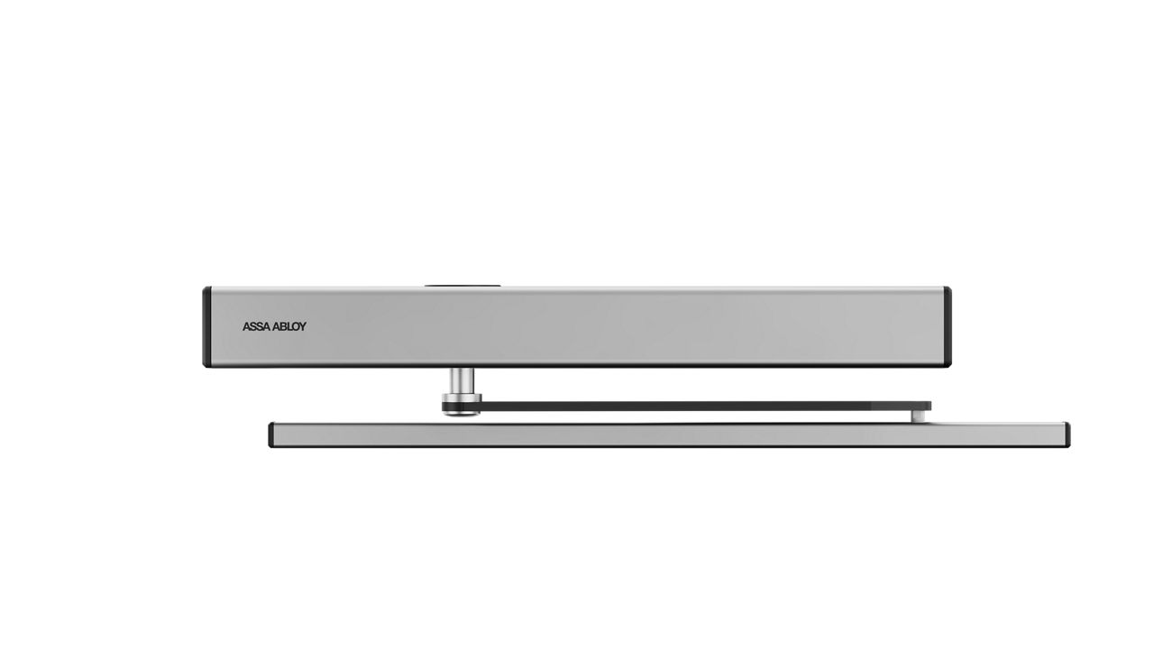 Image: Commercial video ASSA ABLOY SW100-S Slim Swing Door Operator